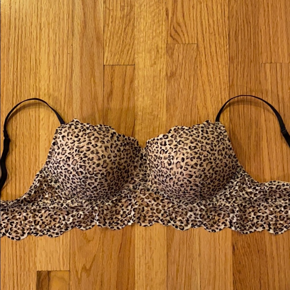 cheetah print bra